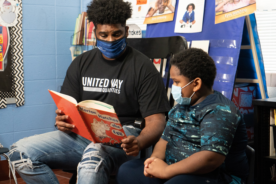 Read-United-volunteer-reading-to-a-student