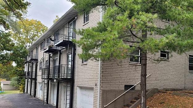 outdoor photo of an apartment building